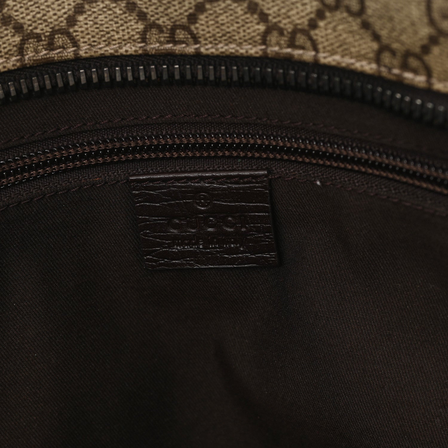 Gucci GG Plus Monogram Travel Bag Dark Brown 6 of 10