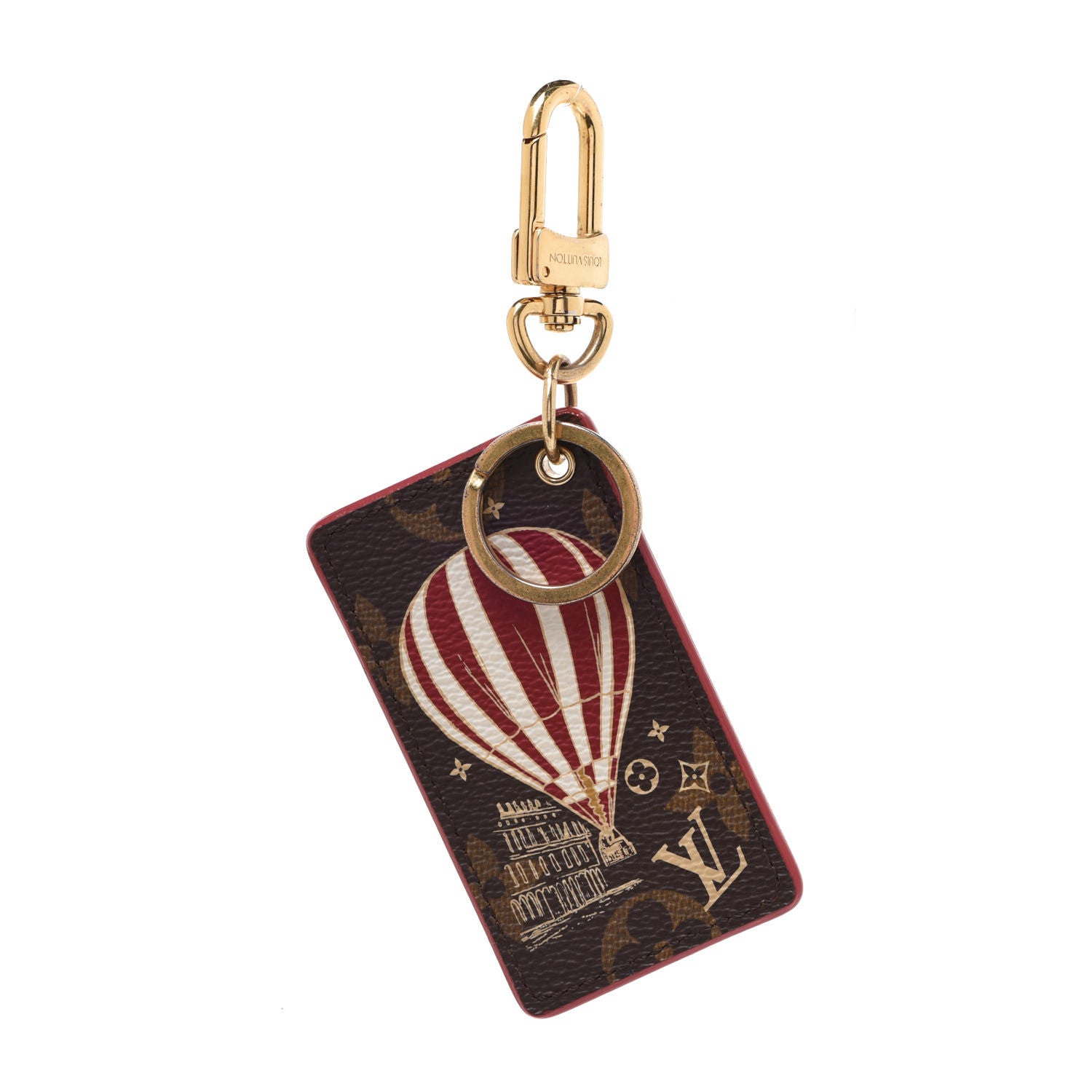 Louis Vuitton Monogram Illustre Air Balloon Bag Charm 1 of 5
