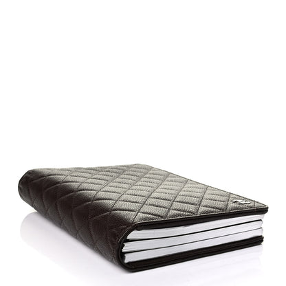 Chanel Caviar Quilted Agenda Cover Brown 3 of 6