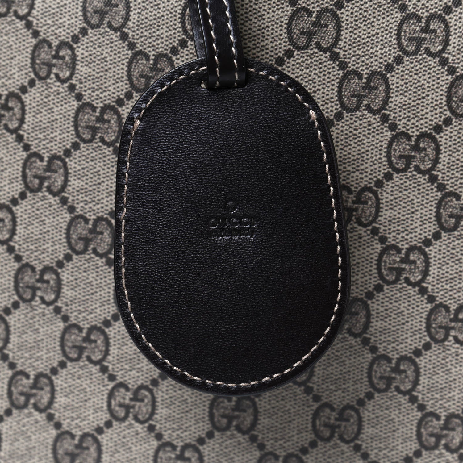 Gucci GG Supreme Monogram Large Reversible Tote Beige Black 11 of 21