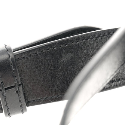 Saint Laurent Box Calfskin Monogram Medium Solferino Satchel Black 11 of 12