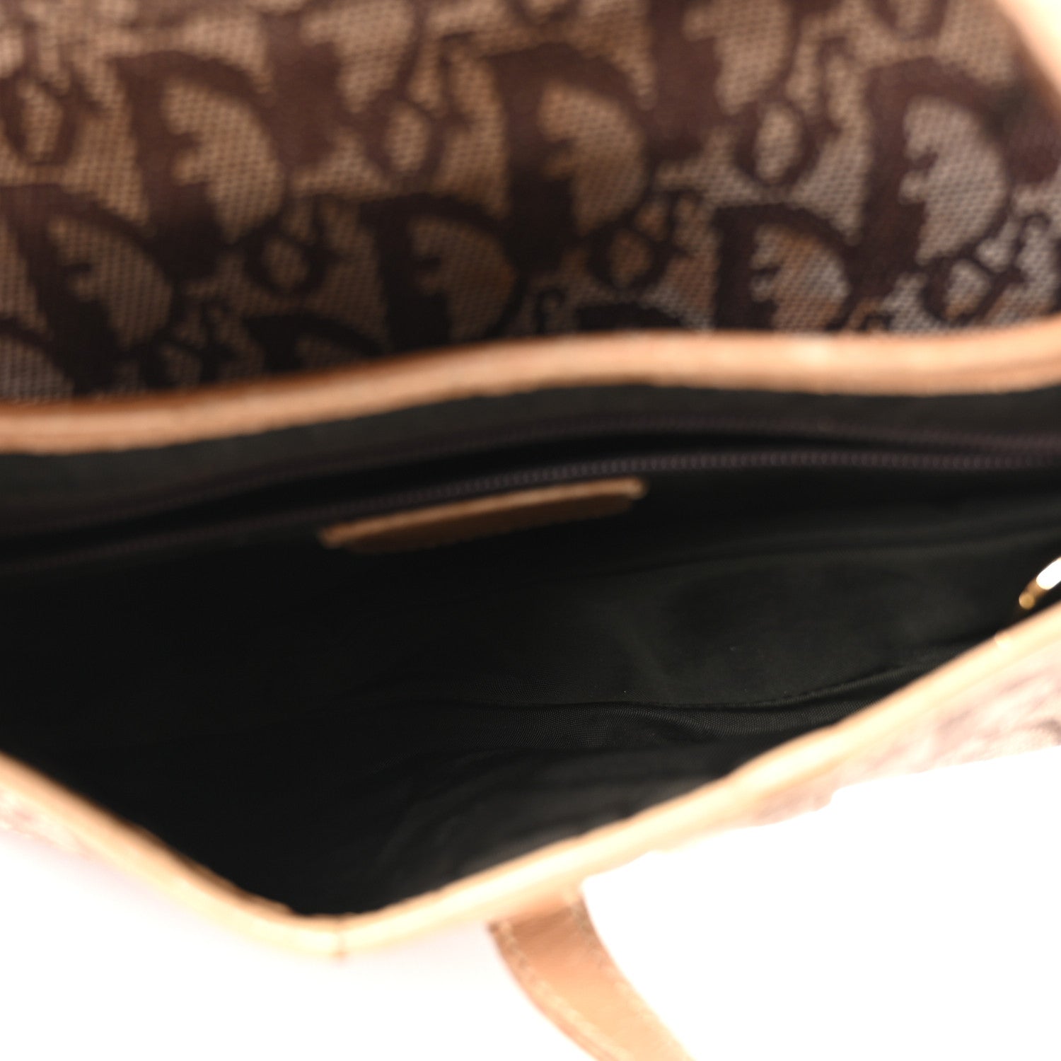 Christian Dior Monogram Saddle Bag Brown 5 of 10