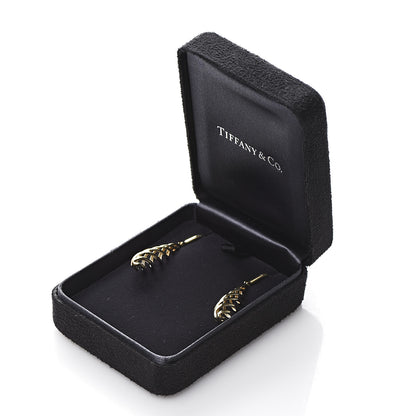 Tiffany 18K Yellow Gold Paloma's Venezia Luce Drop Earrings 5 of 5