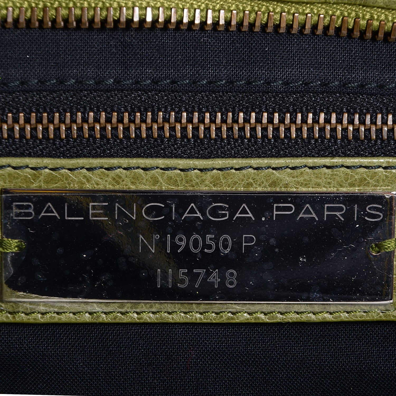 Balenciaga Agneau City Light Olive 8 of 12