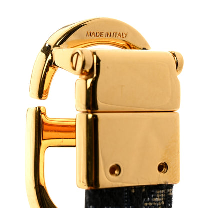 Christian Dior Oblique 30 Montaigne 35mm Belt 85/34 Blue 5 of 6