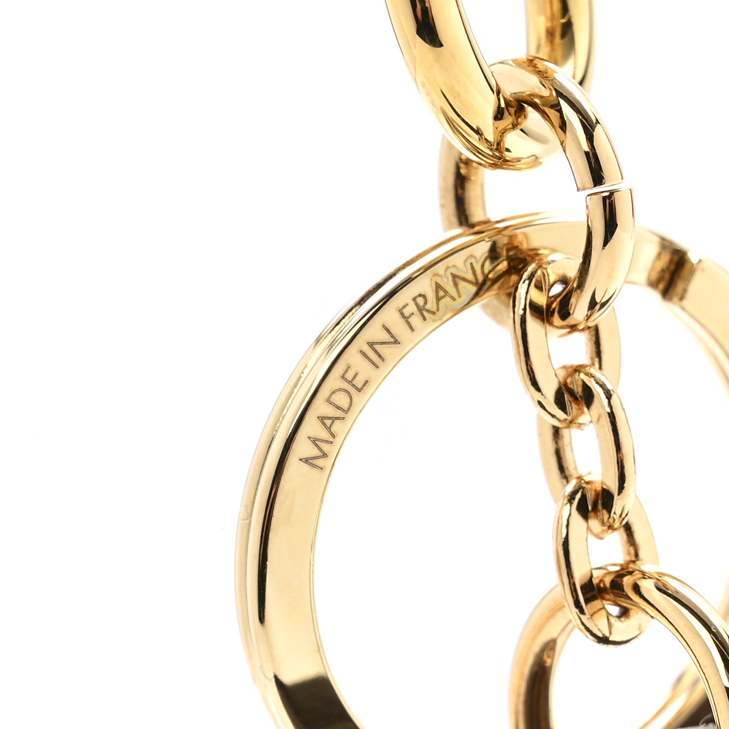 Louis Vuitton Monogram Stories Bag Charm Key Holder 3 of 4