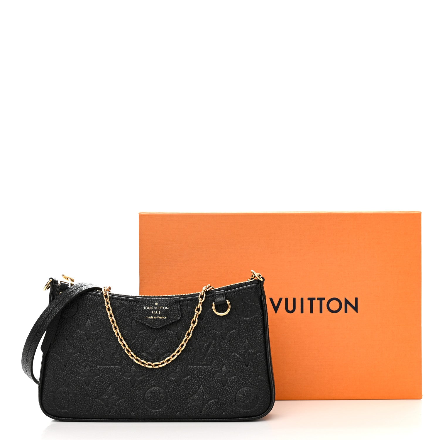 Louis Vuitton Empreinte Easy Pouch On Strap Black 9 of 9