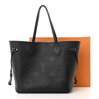 Louis Vuitton Empreinte Monogram Giant Neverfull MM Black 10 of 10