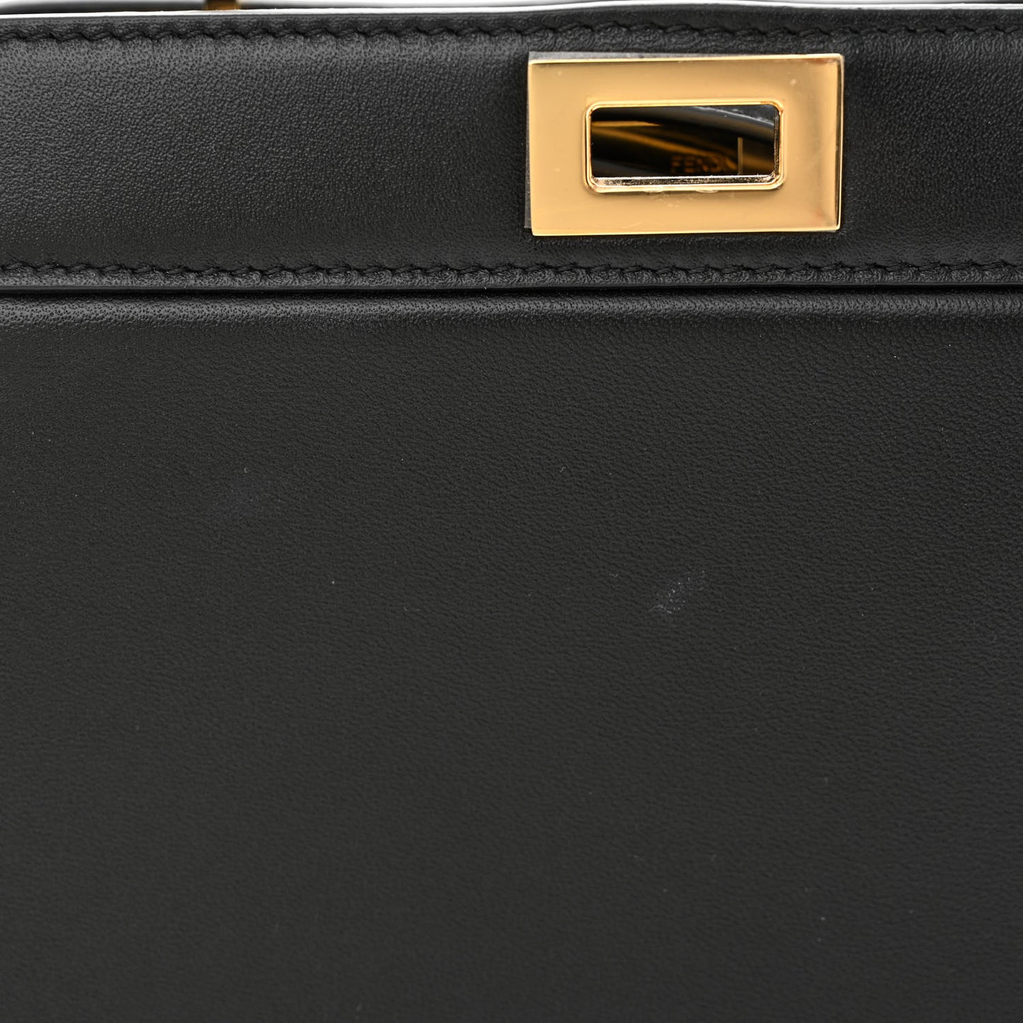 Shiny Nappa Petite Peekaboo I SEE U Satchel Black