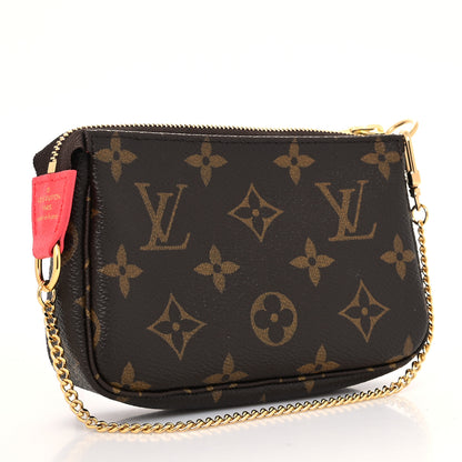 Louis Vuitton Monogram 2021 Christmas Animation London Mini Pochette Accessories Red 3 of 11