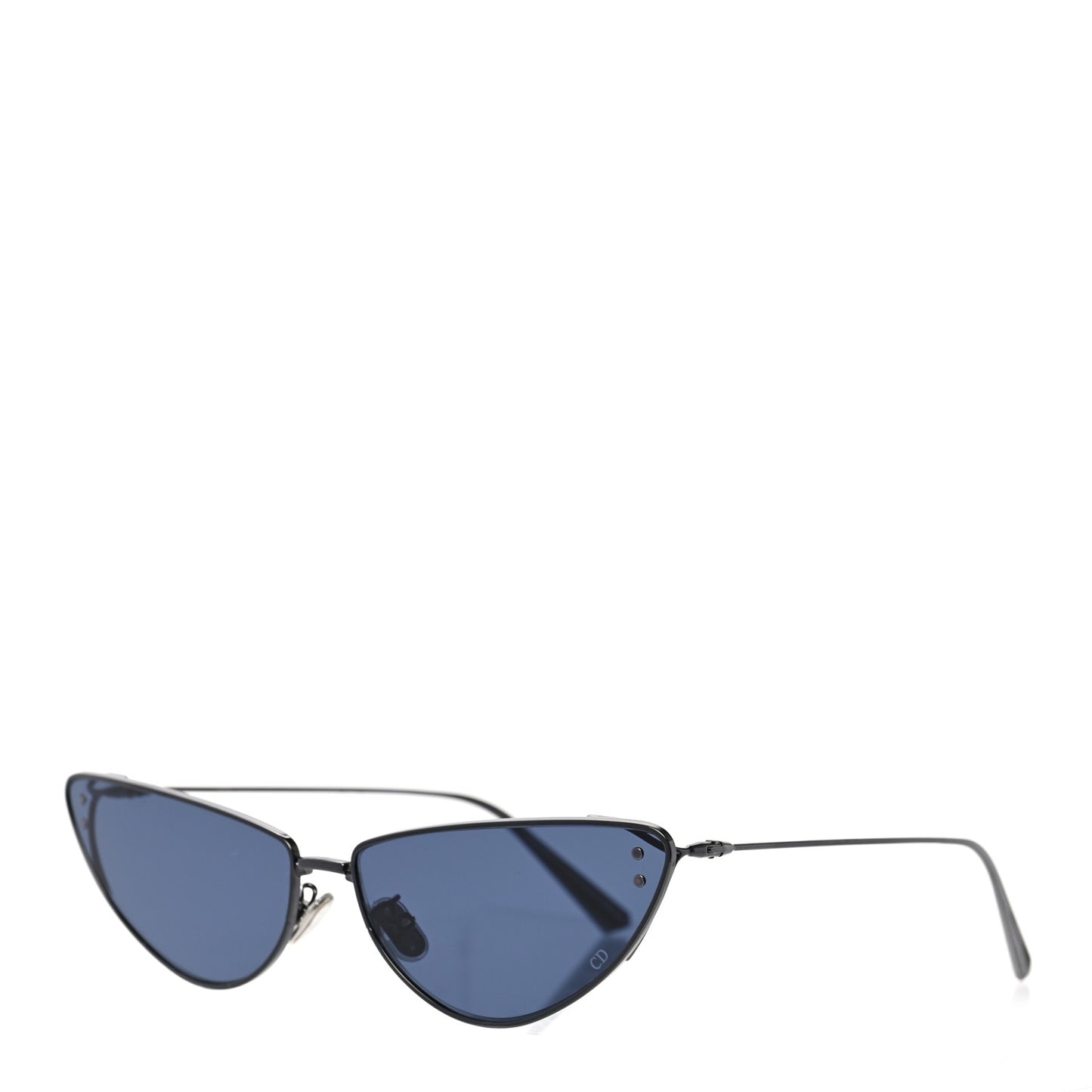 Cat Eye Miss Dior B1U Sunglasses Blue Gunmetal