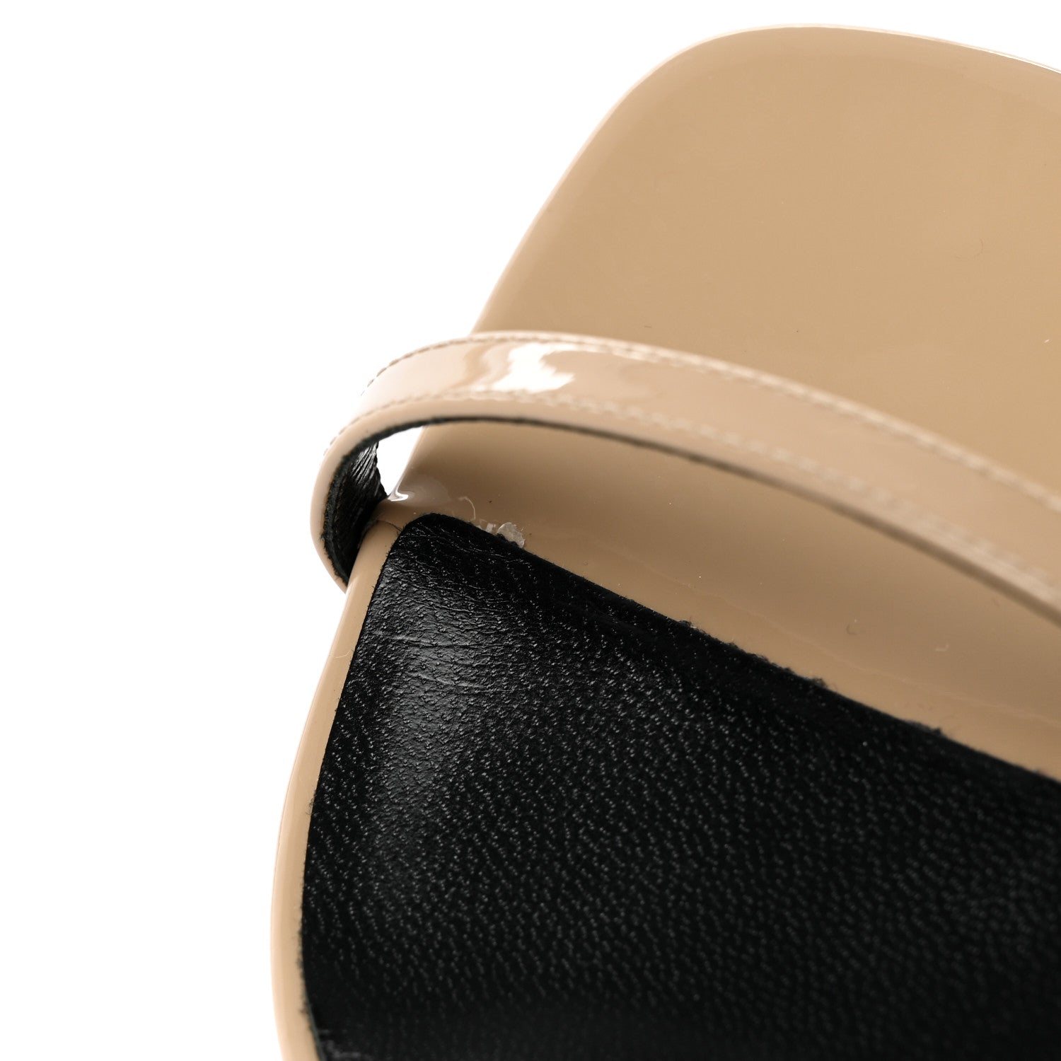 Saint Laurent Calfskin Jane 110 Ankle Strap Sandals 36 Beige 15 of 18
