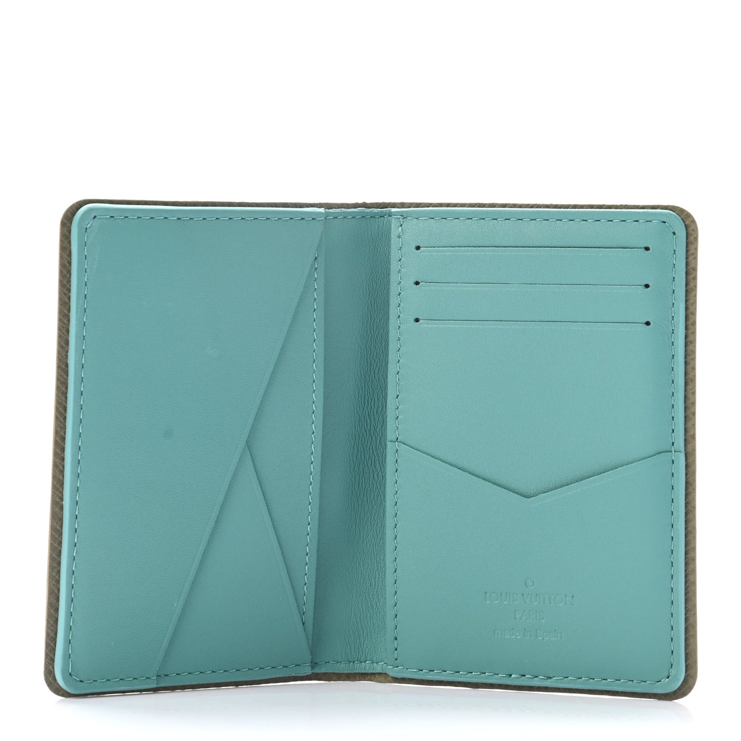 Monogram Outdoor Slender Wallet Pacific Blue