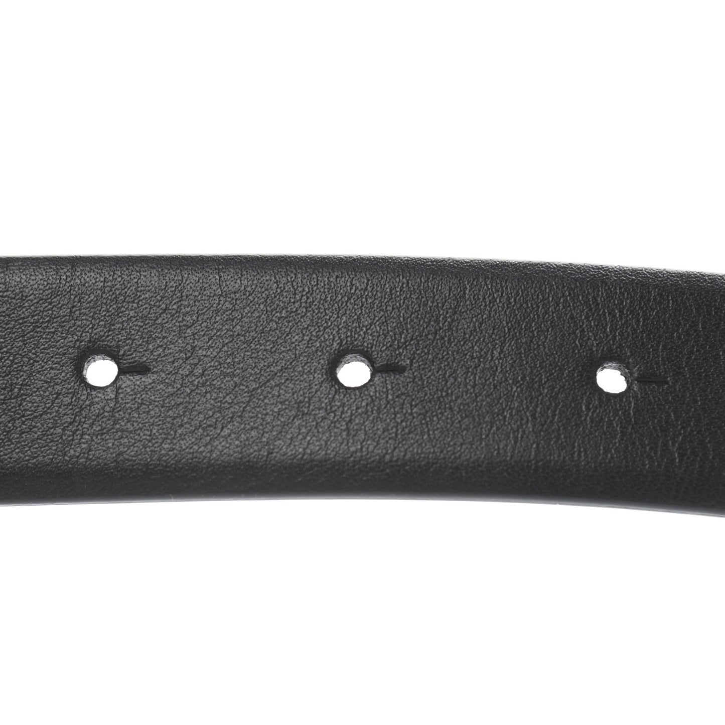 Calfskin Paris Button CC Belt 80 32 Black