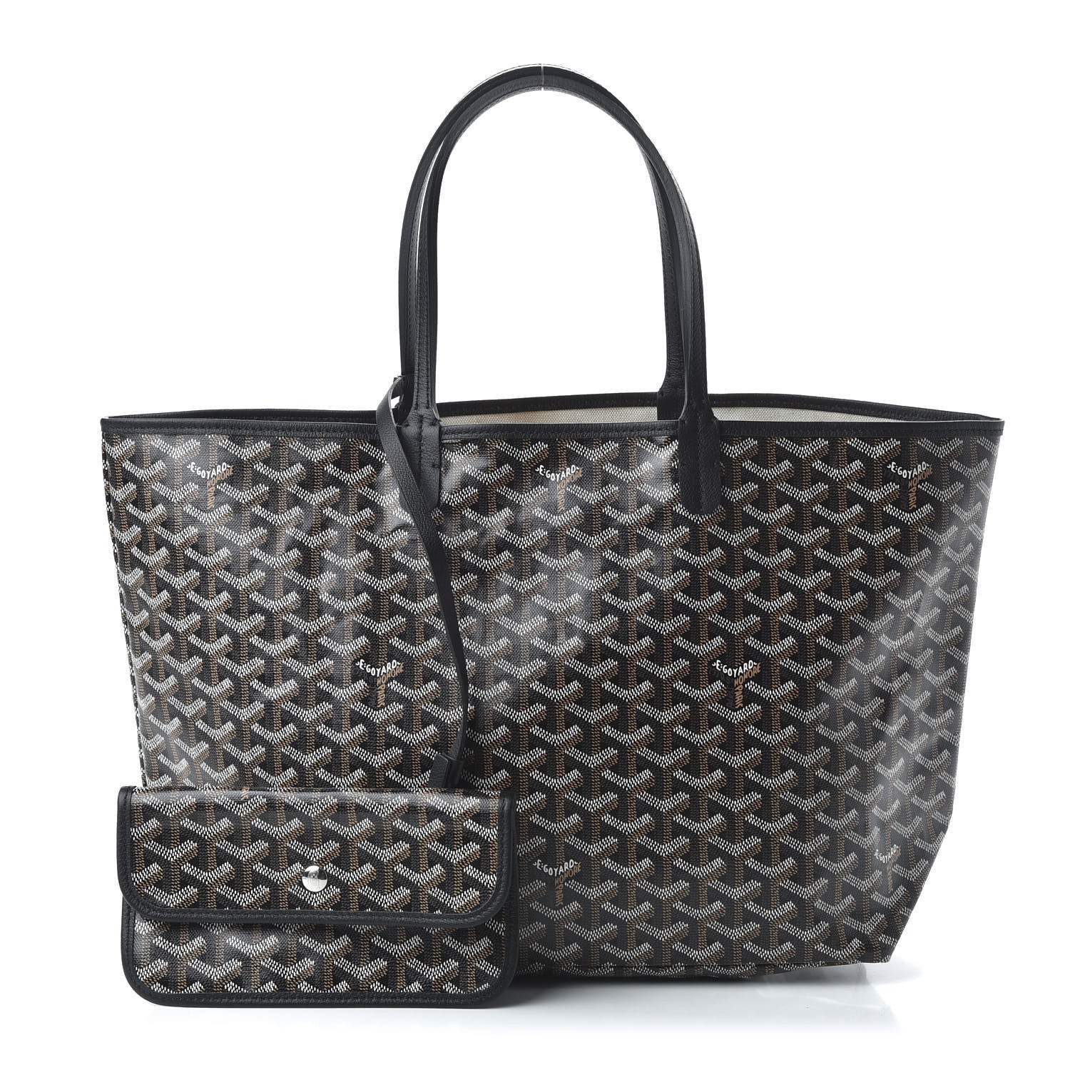 Goyard Goyardine Saint Louis PM Black 1 of 8