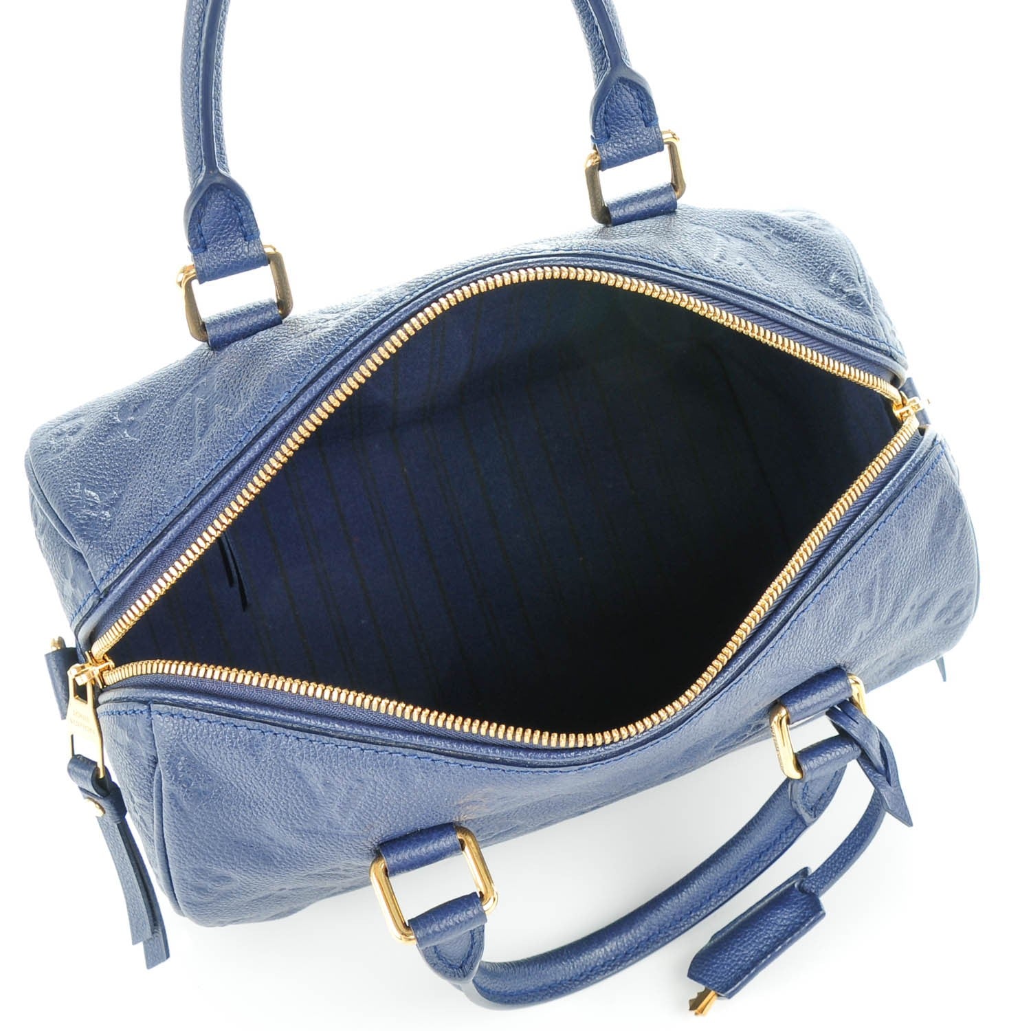 Louis Vuitton Empreinte Speedy Bandouliere 25 Celeste 5 of 7
