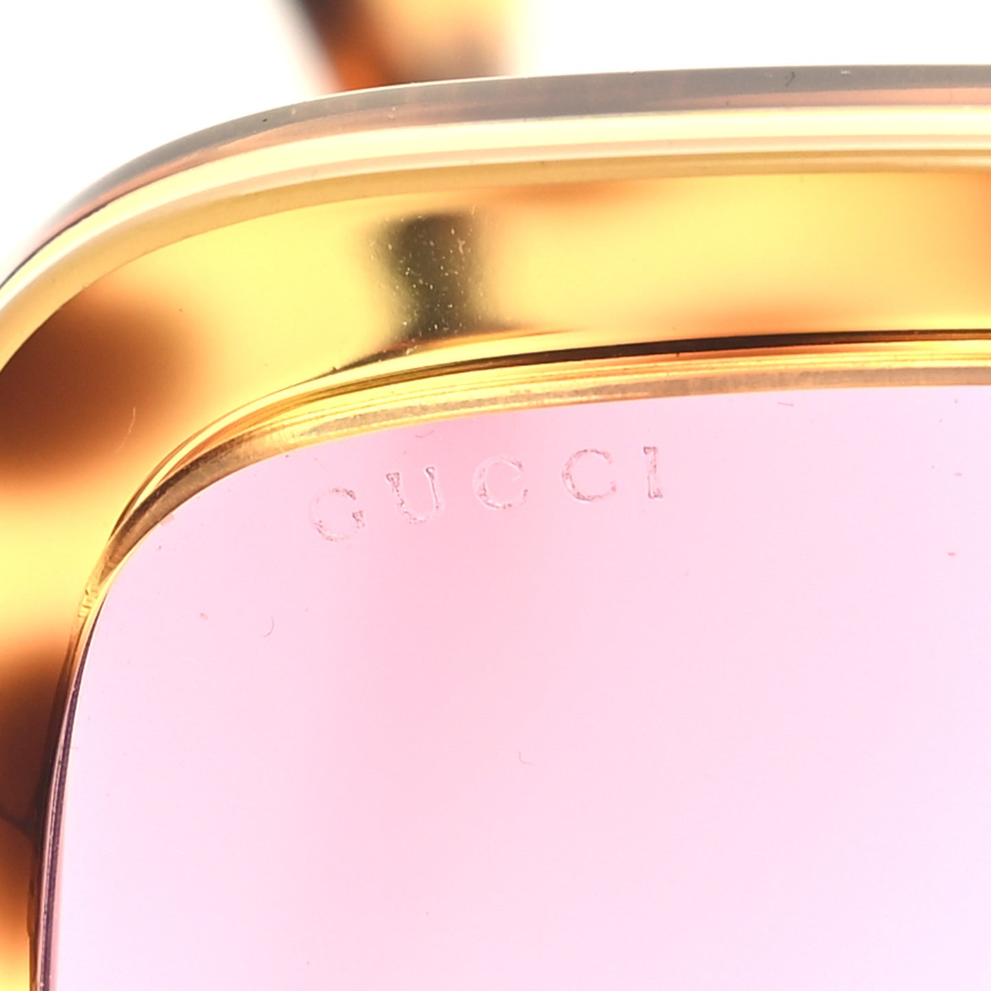Acetate Round Frame Sunglasses GG1241S Tortoise