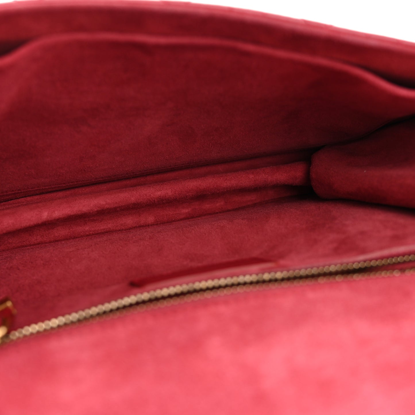 Lambskin Cannage Large Dioraddict Flap Red