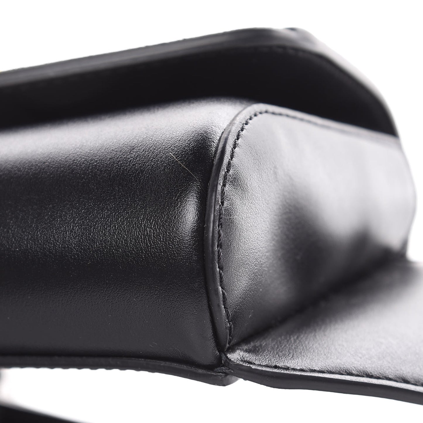 Calfskin Suede C Belt Bag Black