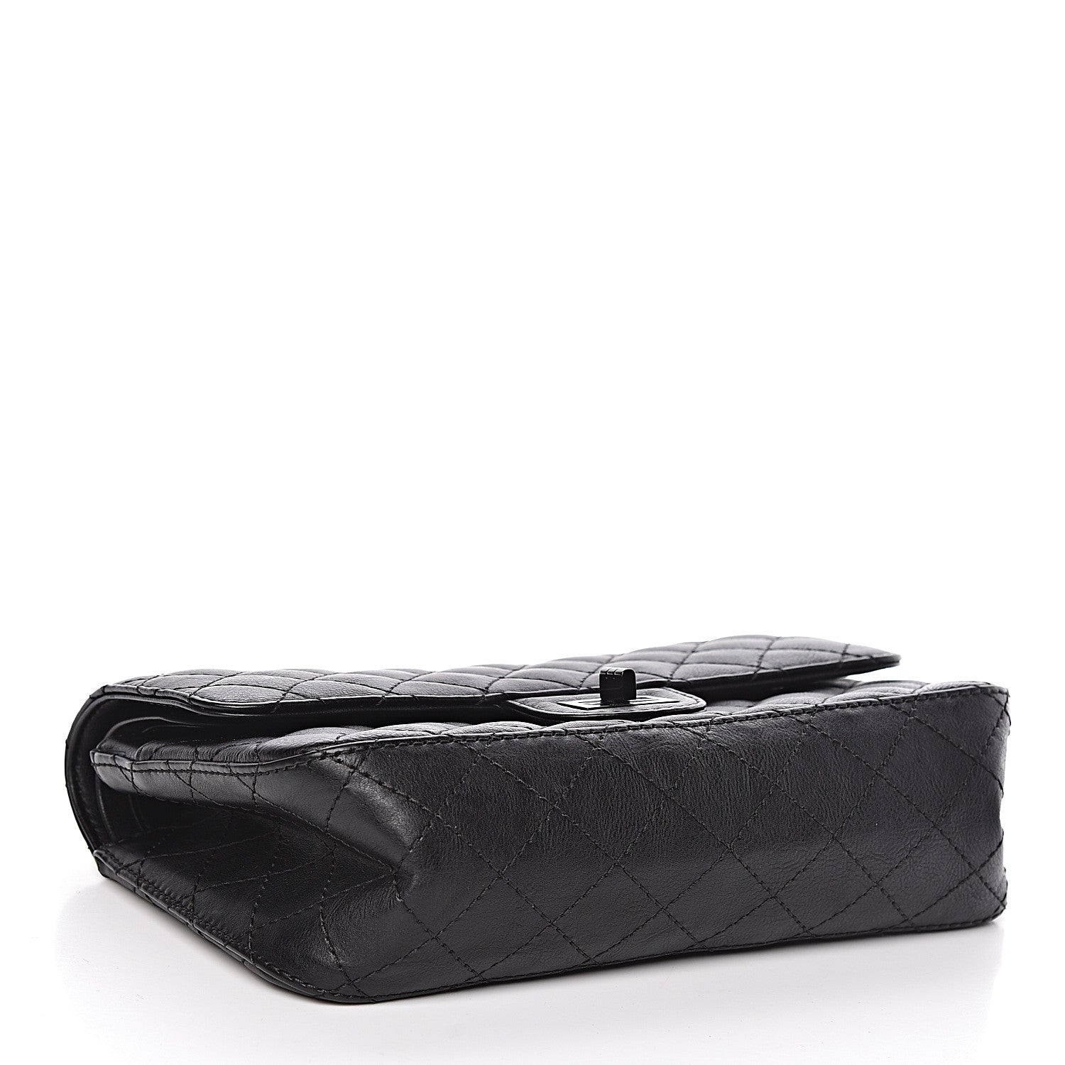 Chanel Calfskin Quilted 2.55 Reissue 225 Flap So Black 4 of 12