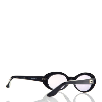 Gucci Acetate Oval Sunglasses GG2413/N/S Black 4 of 7