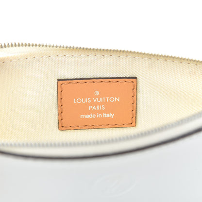 Louis Vuitton Calfskin Pochette White 6 of 6