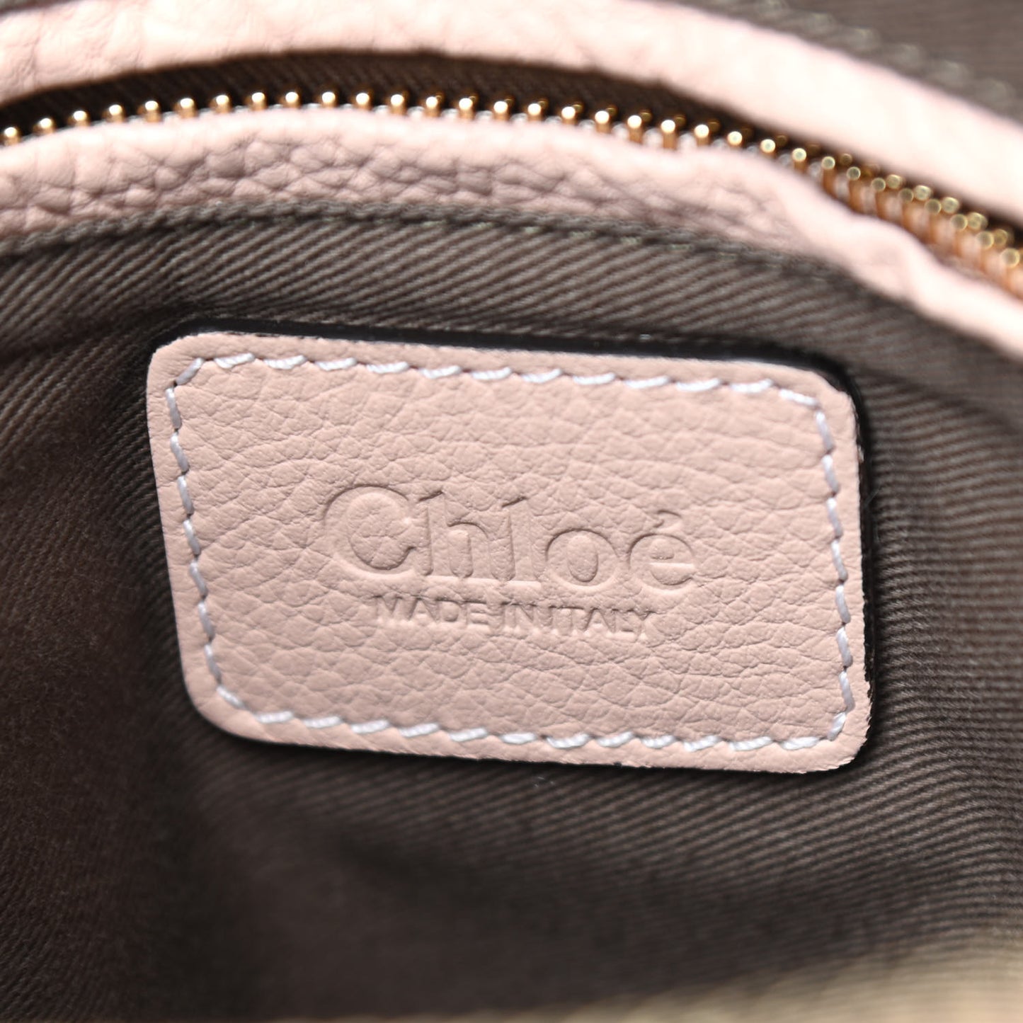Calfskin Medium Marcie Satchel Pale Pink