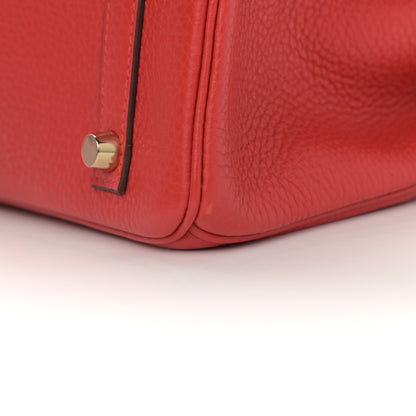 Hermes Togo Birkin 30 Rouge Tomate 10 of 14