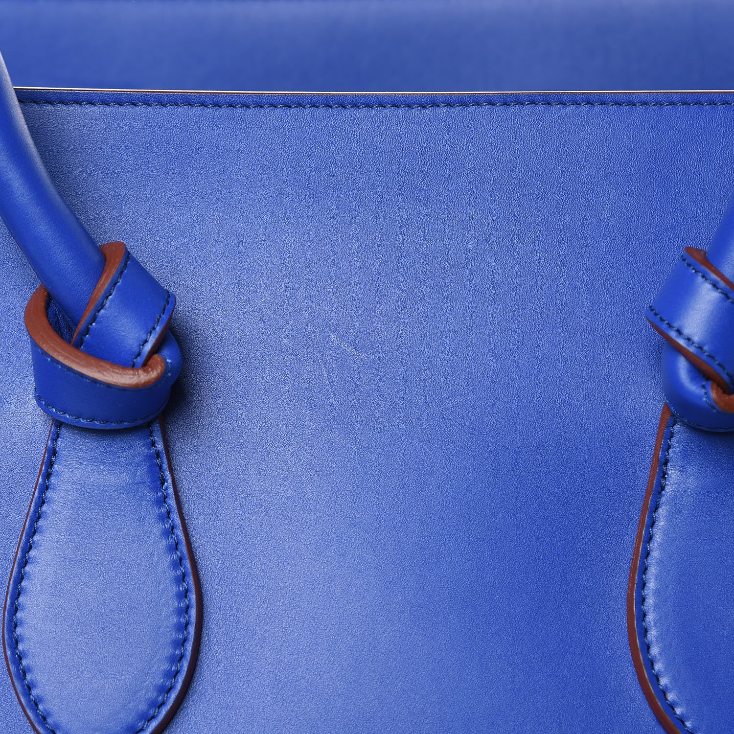 Celine Natural Calfskin Medium Tie Knot Tote Indigo 11 of 20