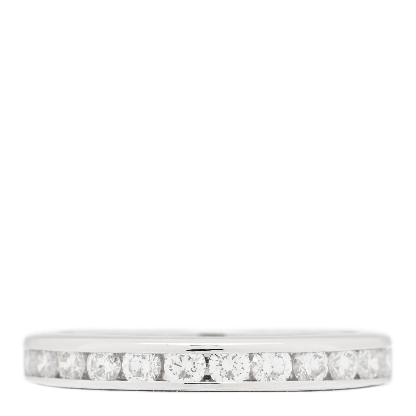 Platinum Diamond 3mm Wedding Band Ring 50 5.25