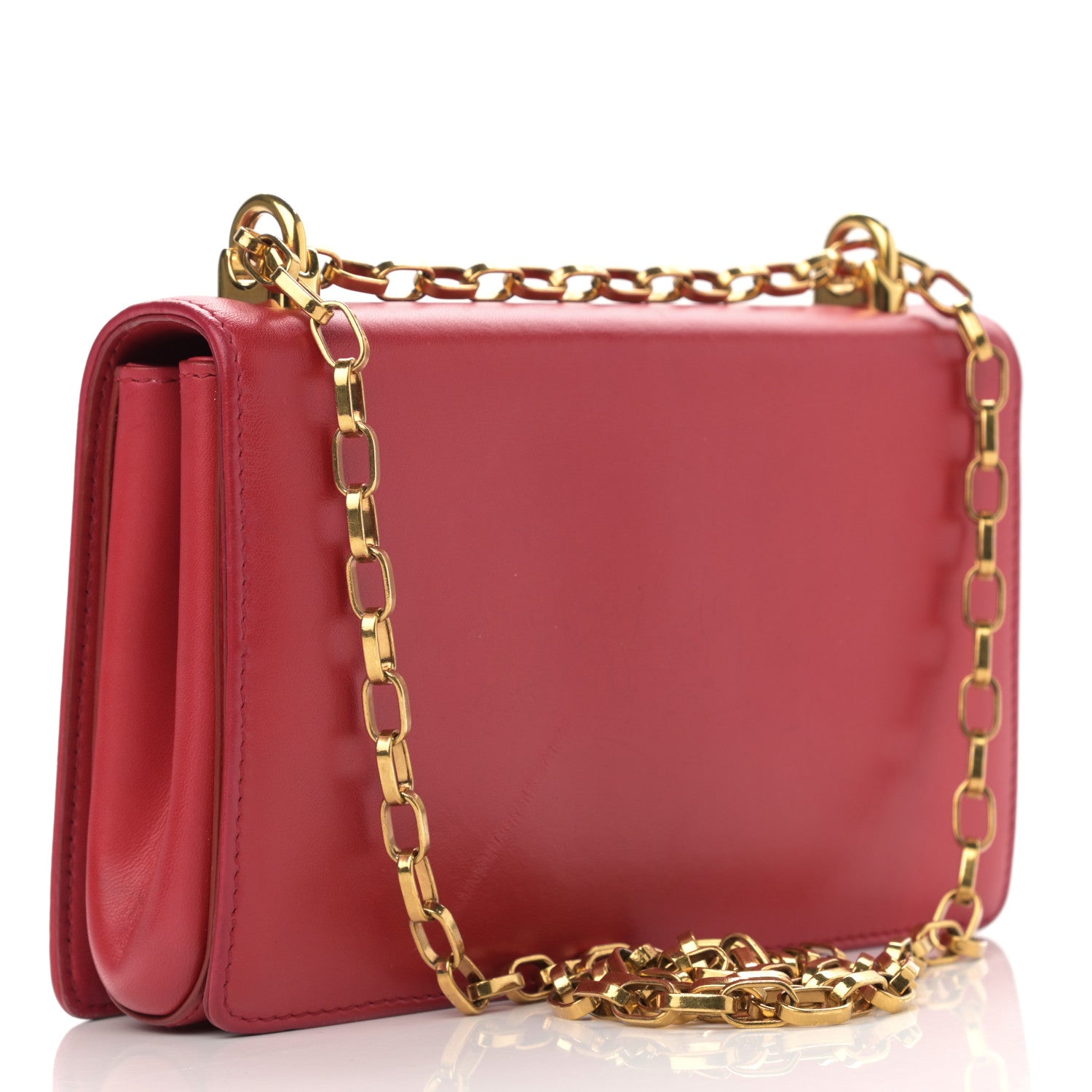 Dolce & Gabbana Nappa DG Girls Shoulder Bag Red 3 of 13