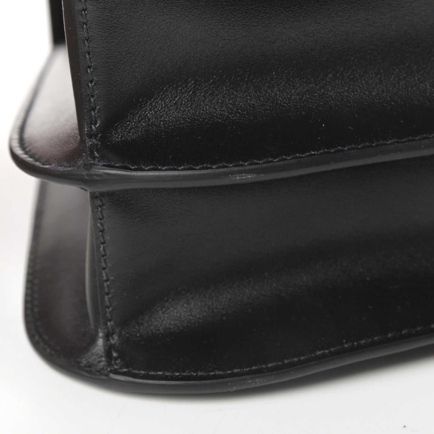 City Calfskin Sidonie Small Chain Crossbody Bag Black