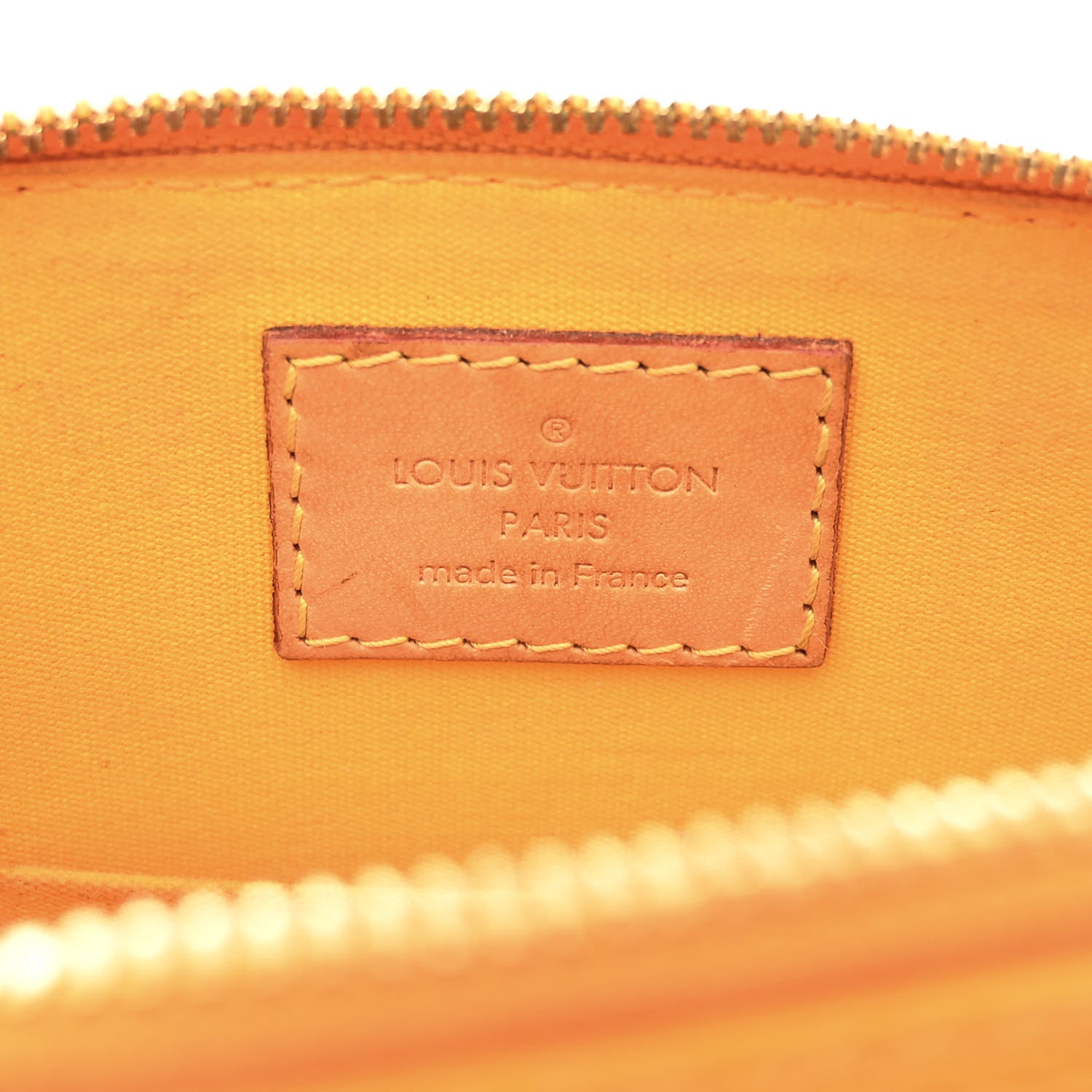 Louis Vuitton Vernis Alma BB Jaune Passion 6 of 20