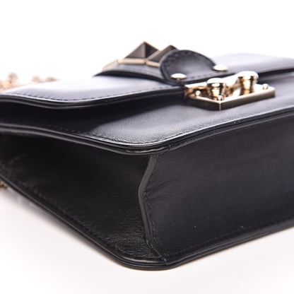 Valentino Garavani Vitello Mini Glam Lock Rockstud Flap Black 7 of 11