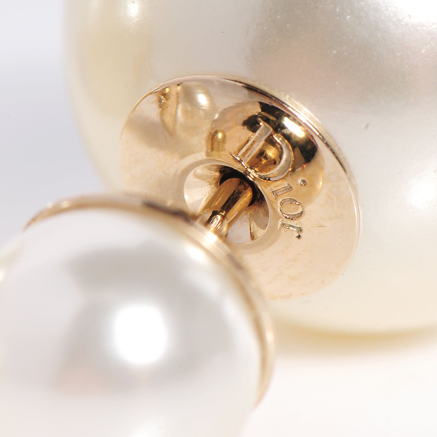 Christian Dior CHRISTIAN DIOR Mise En Dior Tribal Earrings Cream 5 of 6