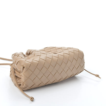 Bottega Veneta Nappa Intrecciato The Mini Pouch Almond 3 of 8