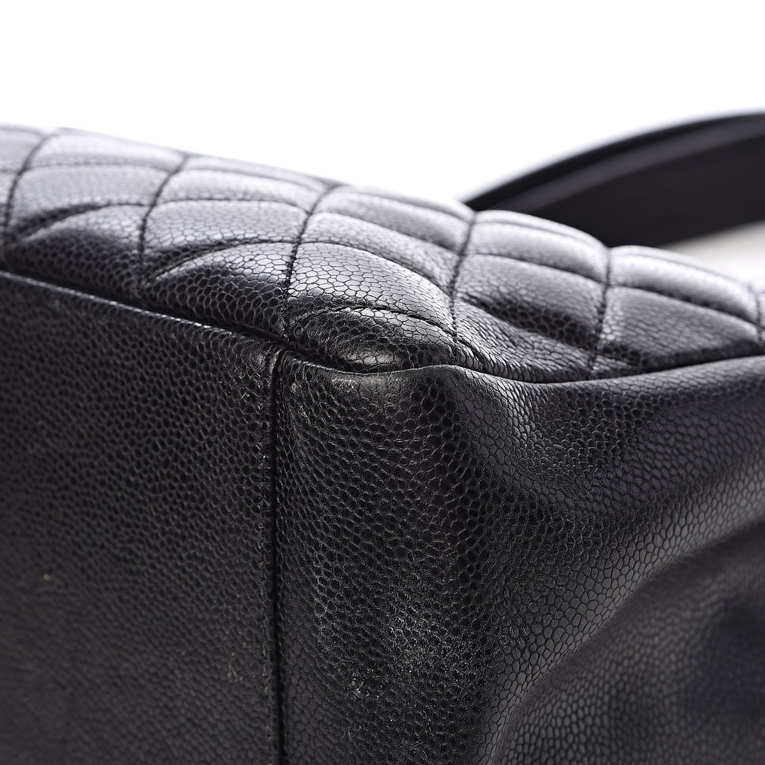 Chanel Caviar Quilted Grand Shopping Tote GST Black 11 of 15