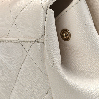 Chanel Caviar Quilted Small Business Affinity Flap Beige 13 of 15