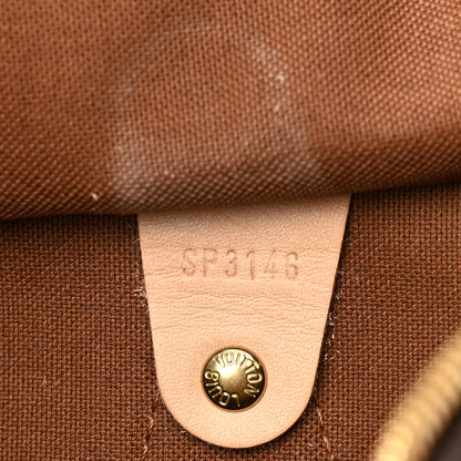 Louis Vuitton Monogram World Tour Speedy Bandouliere 30 7 of 12