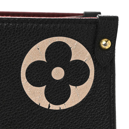 Louis Vuitton Empreinte Monogram Giant Onthego MM Black Beige 20 of 23