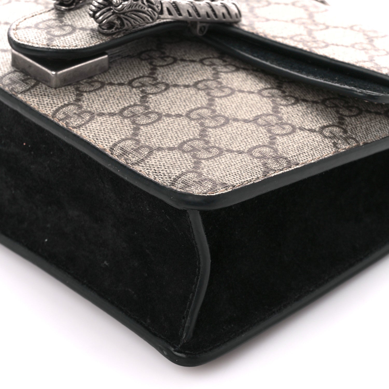 Gucci GG Supreme Monogram Mini Dionysus Shoulder Bag Black 11 of 11