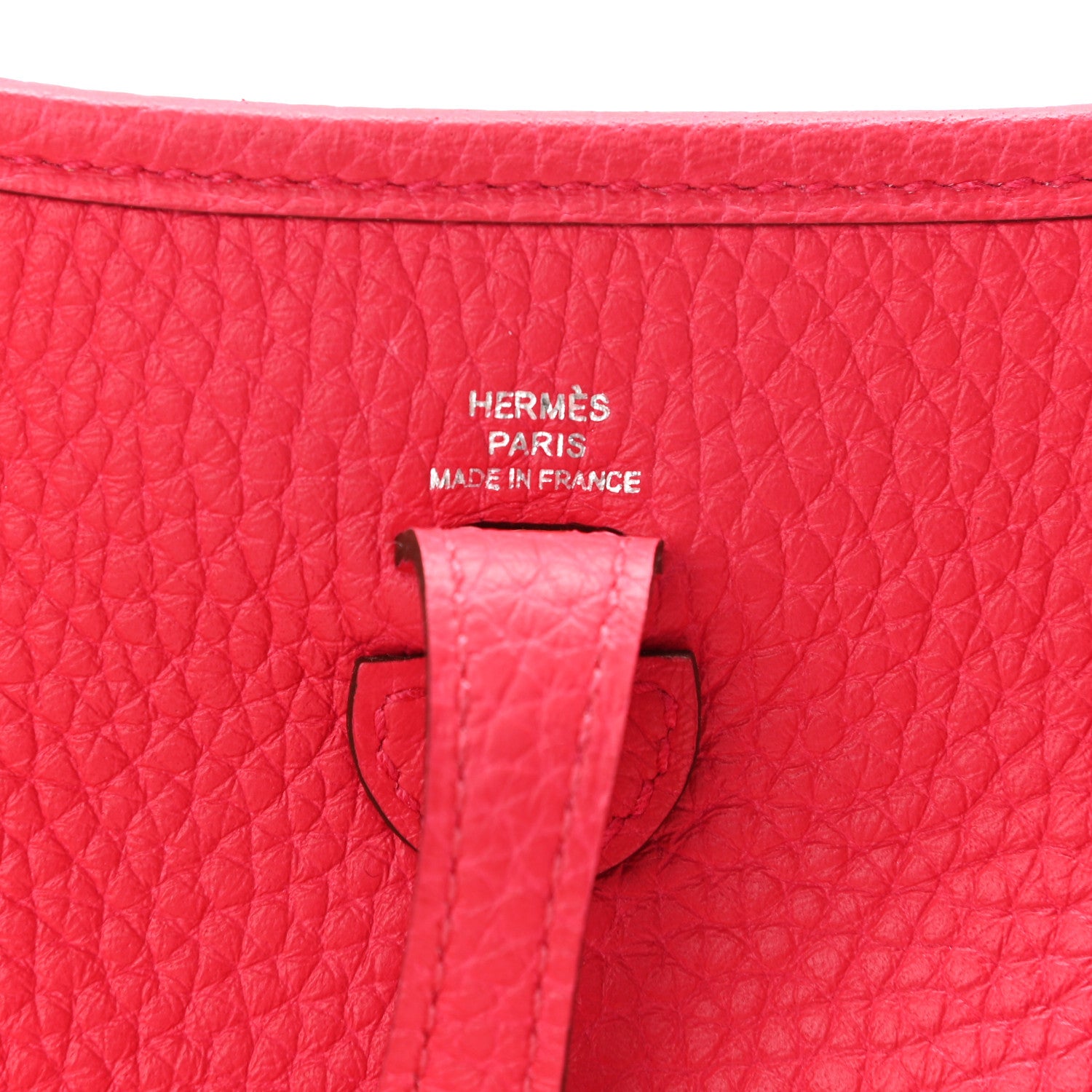 Hermes Taurillon Clemence Evelyne TPM Rose Extreme 5 of 10