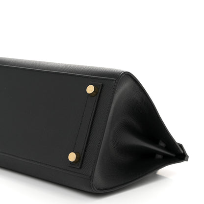 Hermes Epsom Birkin Sellier 25 Black 10 of 11