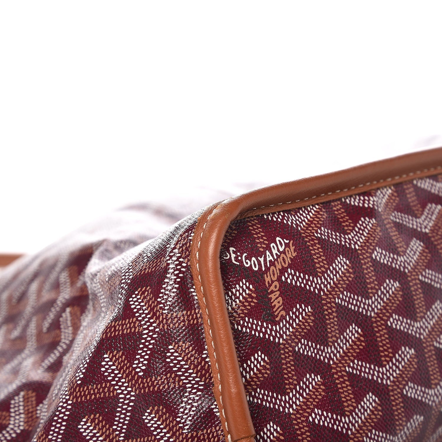Goyard Goyardine Reversible Pertuis GM Burgundy 13 of 13