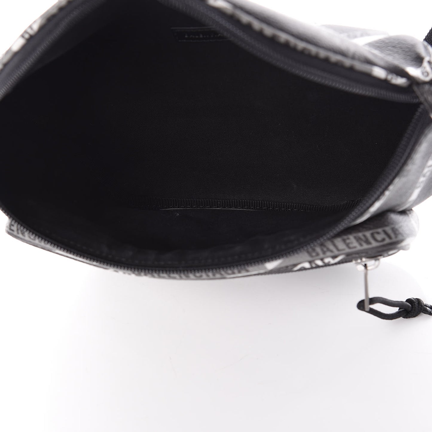 Coated Canvas Losange Monogram Explorer Belt Bag Black Grey