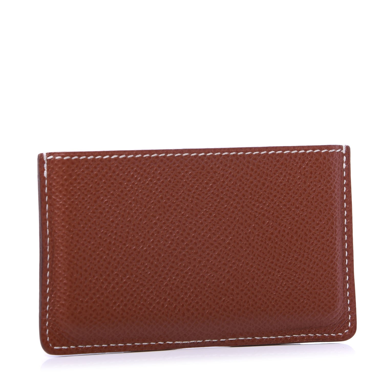 Hermes Epsom Porquerollers Card Case Brique 3 of 10