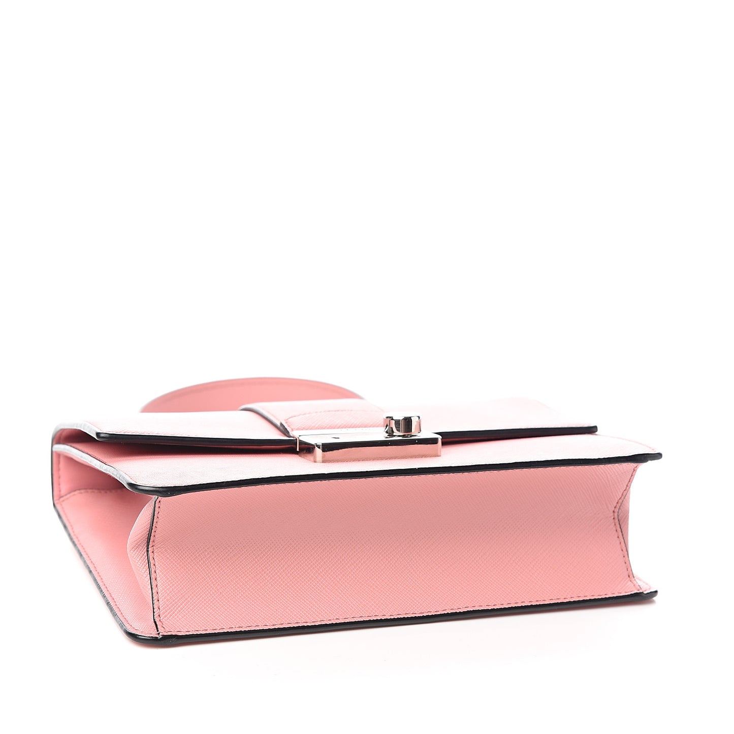 Saffiano Pattina Sound Chain Crossbody Bag Petalo