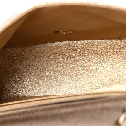 Chanel Metallic Lambskin Quilted Mini Square Flap Gold 5 of 12
