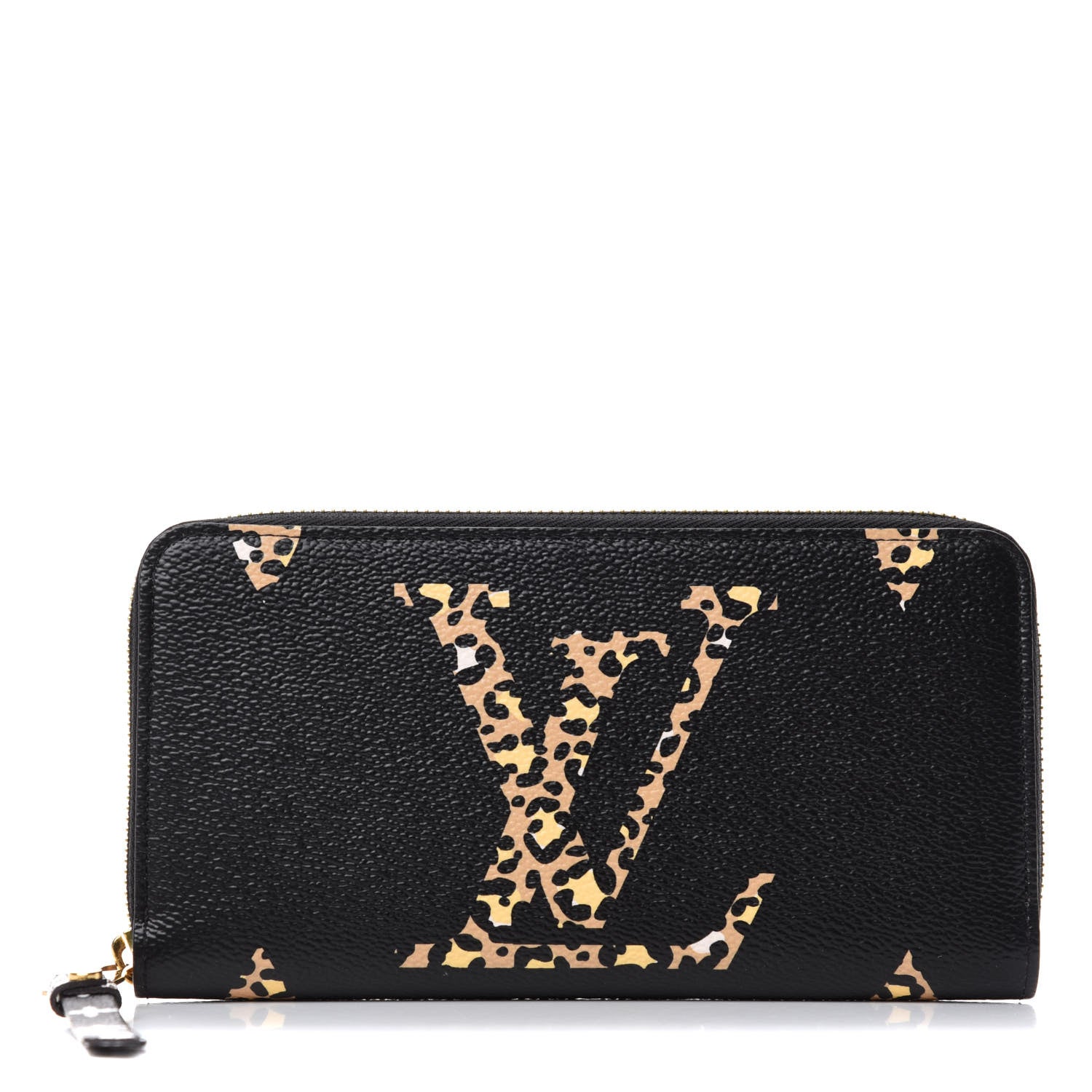 Louis Vuitton Monogram Giant Jungle Zippy Wallet Black 1 of 7