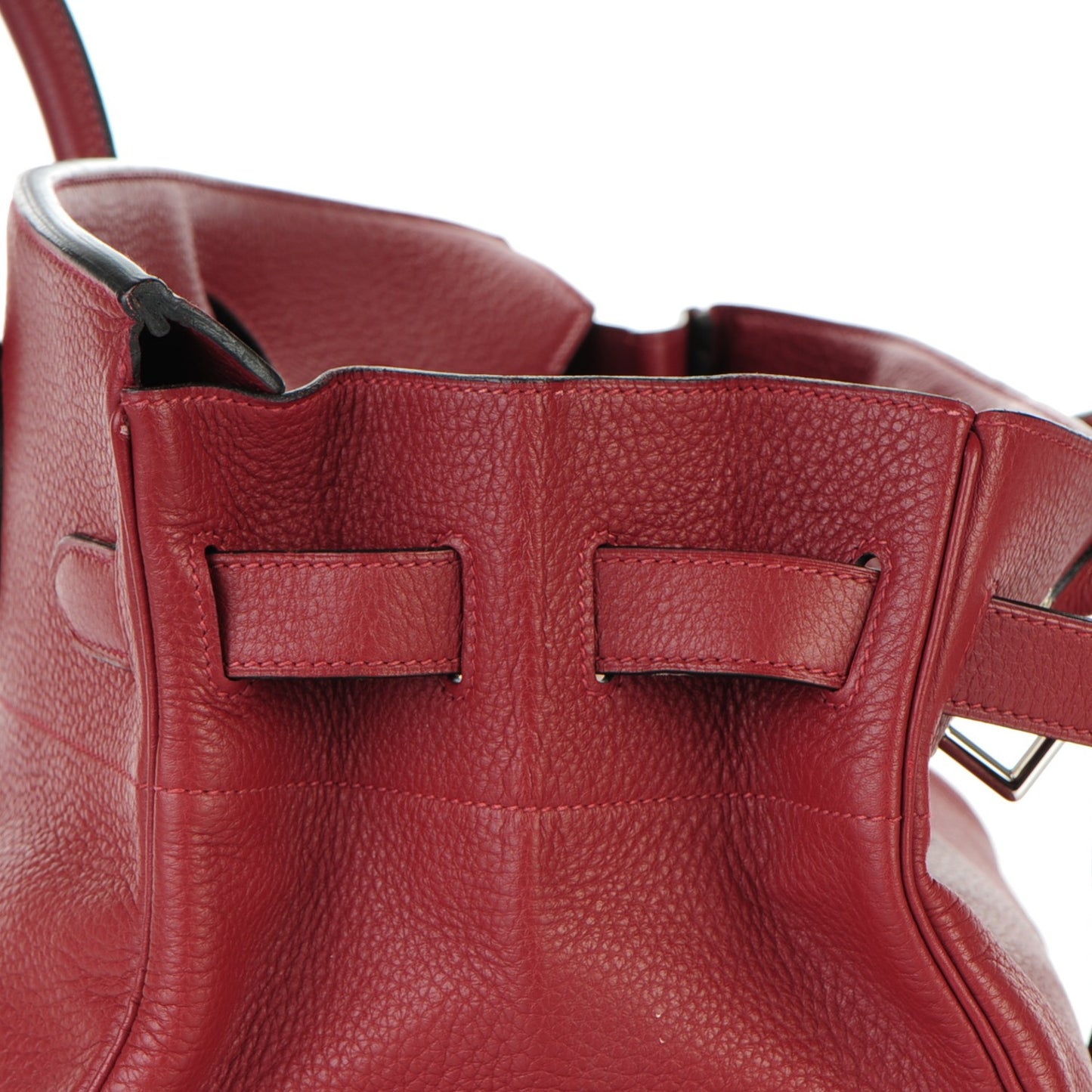 Taurillon Clemence JPG Birkin 42 Rouge H